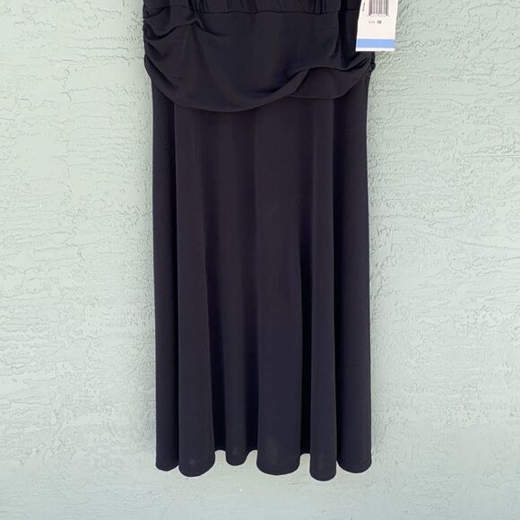 R&M Richards Sz 18 NWT Black Dress - Picture 5 of 11